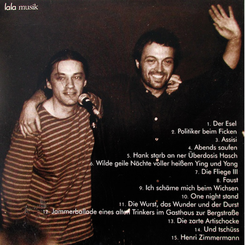 Joint Venture - CD - Unanständige Lieder, 1. Auflage in Kartonschuber – Bild 2