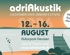 Festivalticket adriAkustik 2026: Fünf Tage (Mi-Sa)