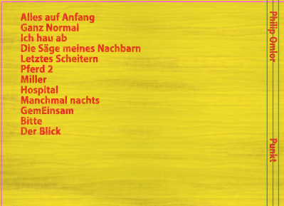 Philip Omlor - CD - Punkt. – Bild 2