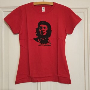 Girlie-Shirt Götz Widmann "Ahoi" Rot