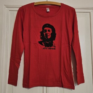 Girlie-Longsleeve Götz Widmann "Ahoi" Rot